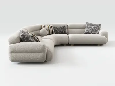 Valley Sofa E 3D model