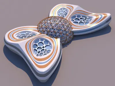 0091 - Organic Building 3D model