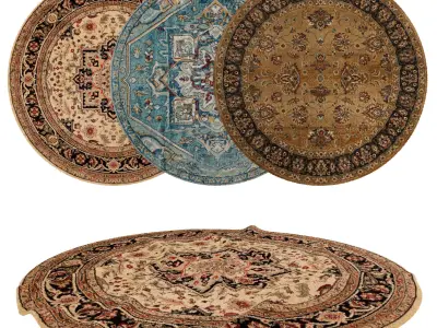 Rugs No 1066 Low-poly 3D model