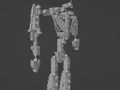 Red Robot 3D model