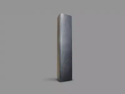 Mysterious Monolith Low-poly 3D model