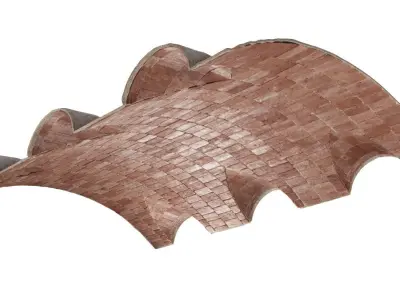 Vaulted ceiling  3D model