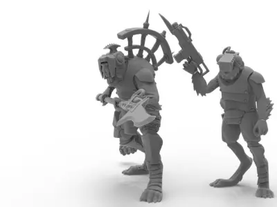 Cheese Stealer Cult - Abomirat 3D print model