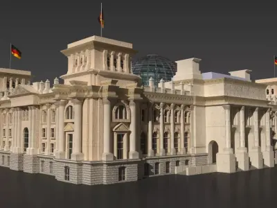 Reichstag Building 3D model