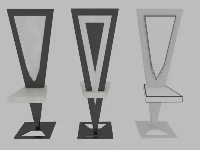 Interiour Boundle Opera 30 low-poly Game-ready Low-poly 3D model