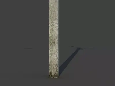 Yard Lamppost 3D model