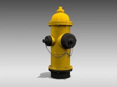Fire Hydrant 3D model
