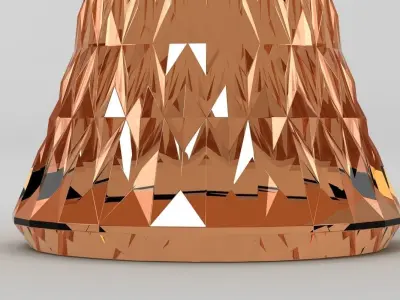 Marcel Wanders Stone Stool 3D model