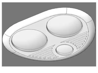 Heater - Fan-Light - small AUS Free 3D model