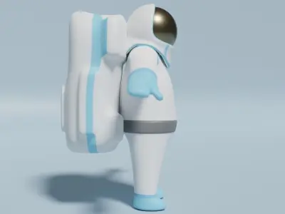 ASTRONDUT astronaut 3D model