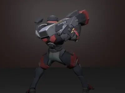 jericho soldier 3D model
