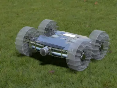 SandFlea Robot Boston Dynamics Low-poly 3D model