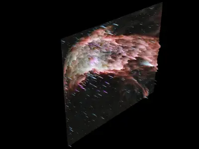 Flame Nebula 3D model