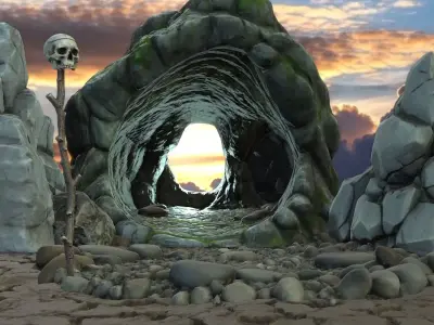 TUNNEL OF DEATH 3D model