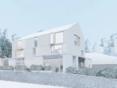 Modern House - Reconstruction 3D model
