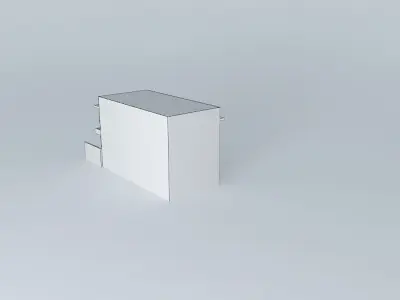 Multi-storey house exterior Free 3D model