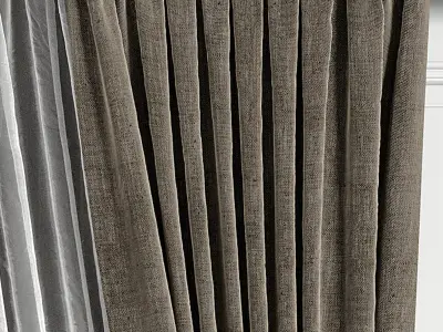 Curtain Set 507C 3D model