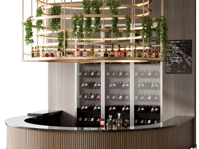 CAFE BAR NO33 A 3D model