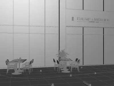 commercial street 3D model purchase