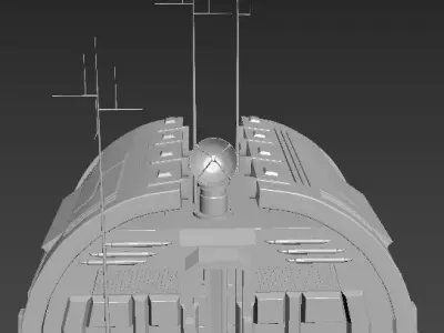 Ski-FI Build game asset 3D model