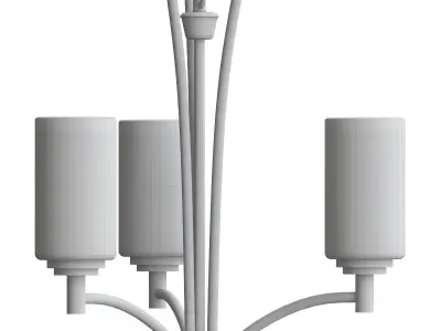 PITTMAN chandelier 3D model