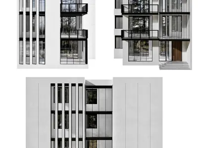 RESIDENTIAL BUILDING NO48 A 3D model