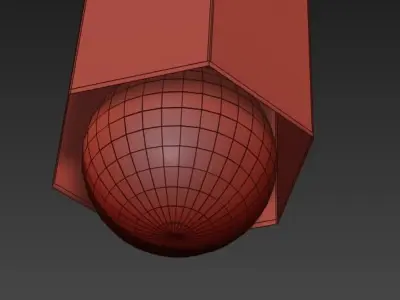 Hex Light jOHN Beck steel 3D model