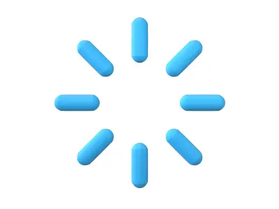 Burst Element Symbol v1 003 Low-poly 3D model