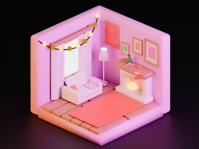 Rose Hall 3D print model