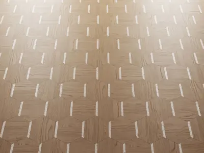 Alveo v343 Modular Floor By Foglie D Oro 3D model