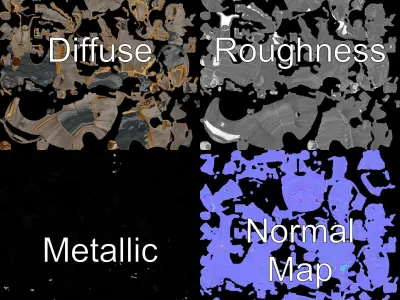 Wooden Birdhouse Model Pack Low-poly 3D model