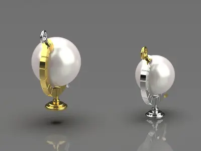 pearl pendant pp0013 3D print model