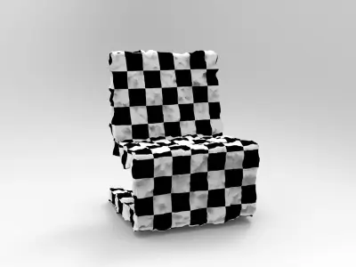 Simple Seat Urban exterior 3D model