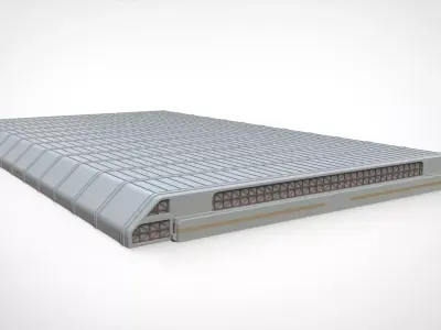 sci-fi architecture 7 3D model