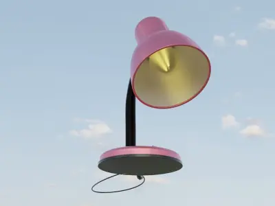 Desk Lamp - GloboStar Student 3D model
