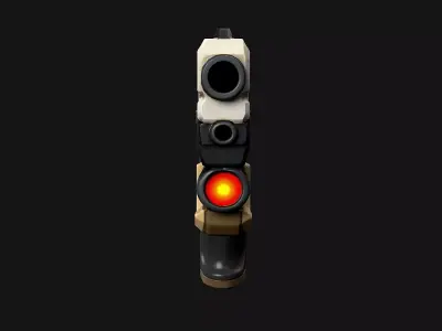 Pistol Sci Fi N242014 3D model