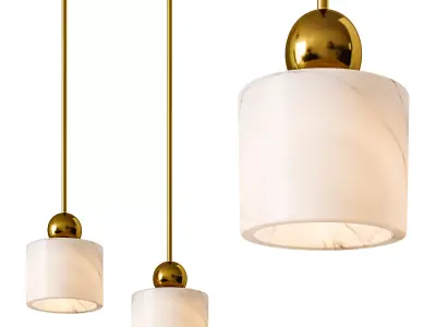 Pendant Etruscan Round 3D model