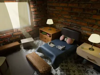  bedroom Free 3D model