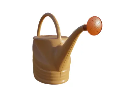 Mini garden watering can 3D model