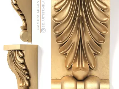 Corbel-8 3D model