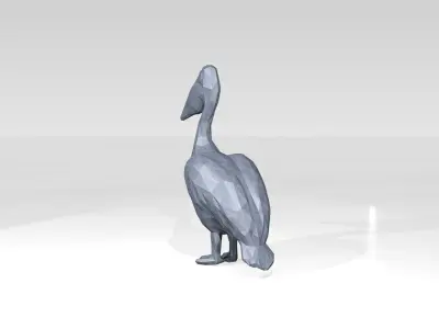 Pelican Low Poligonal 3D model