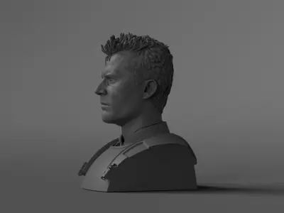 Bill Paxton - Hudson - Aliens 3D print model