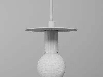 Satellite pendant by Adam Gatchel 3D model