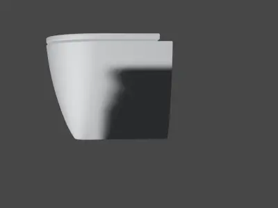 Toilet01 toilet bowl Free 3D model