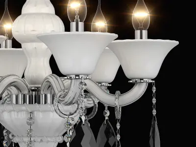 881060 Bianca Osgona Chandelier 3D model