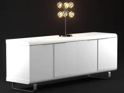 Lamp ISASA - Ice Cube light 3D model