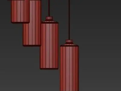 Candil Transparente Innok 3D model