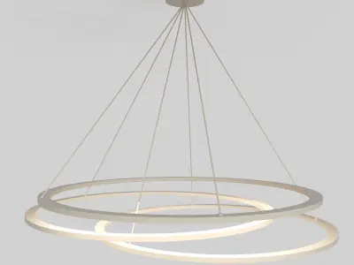Led ceiling lamp A 3D model