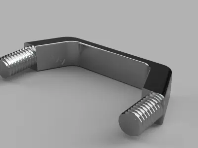 Door handle 1-10 RC accessory 3D print model