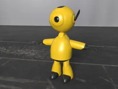 Good Cute Robot 3D model